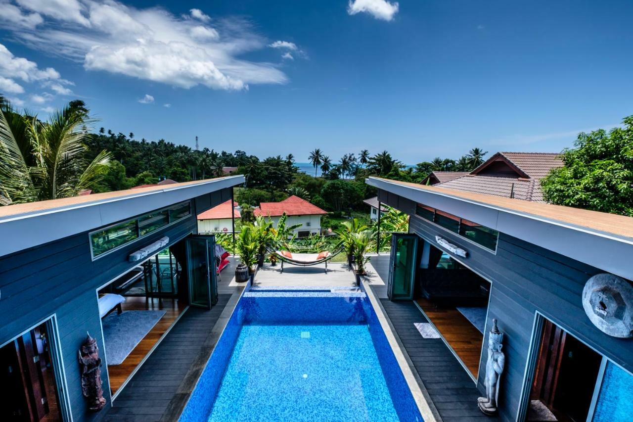 Stunning Villa With Ocean Views And Free Car Lamai Beach  Dış mekan fotoğraf