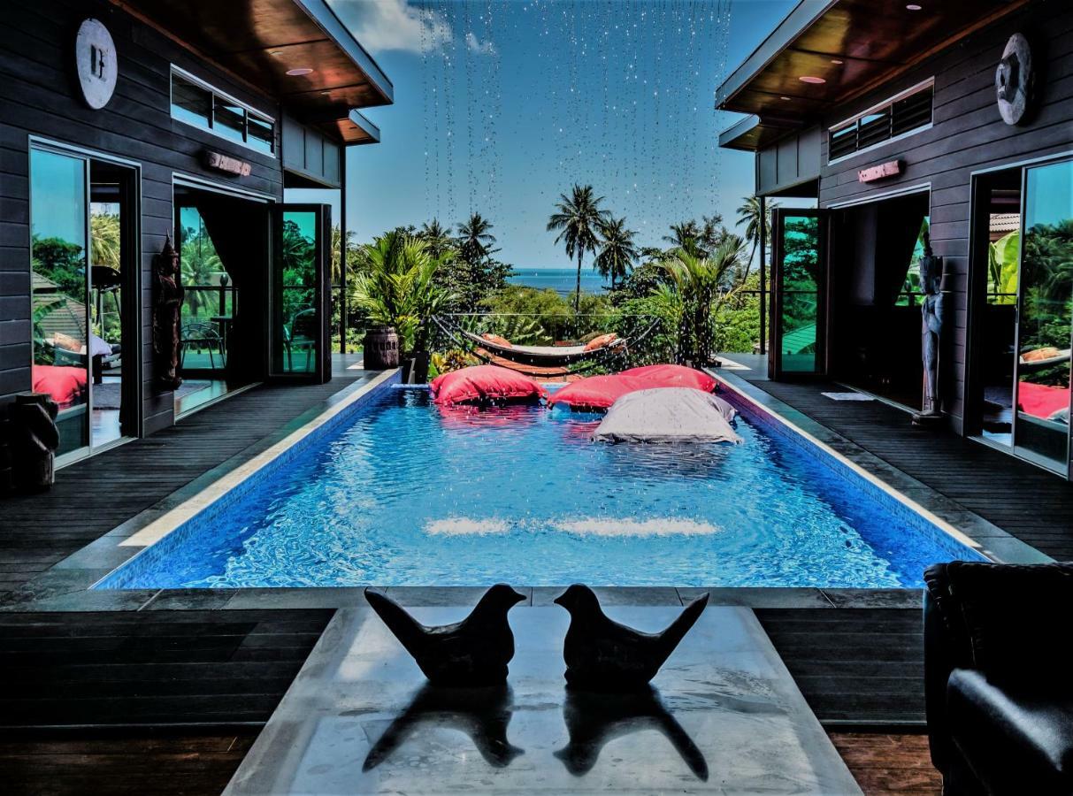 Stunning Villa With Ocean Views And Free Car Lamai Beach  Dış mekan fotoğraf