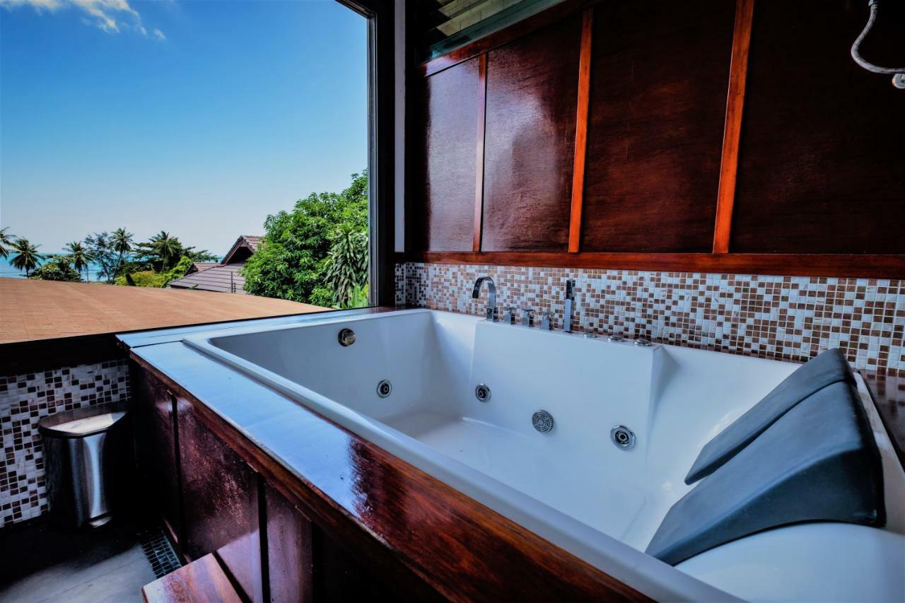 Stunning Villa With Ocean Views And Free Car Lamai Beach  Dış mekan fotoğraf