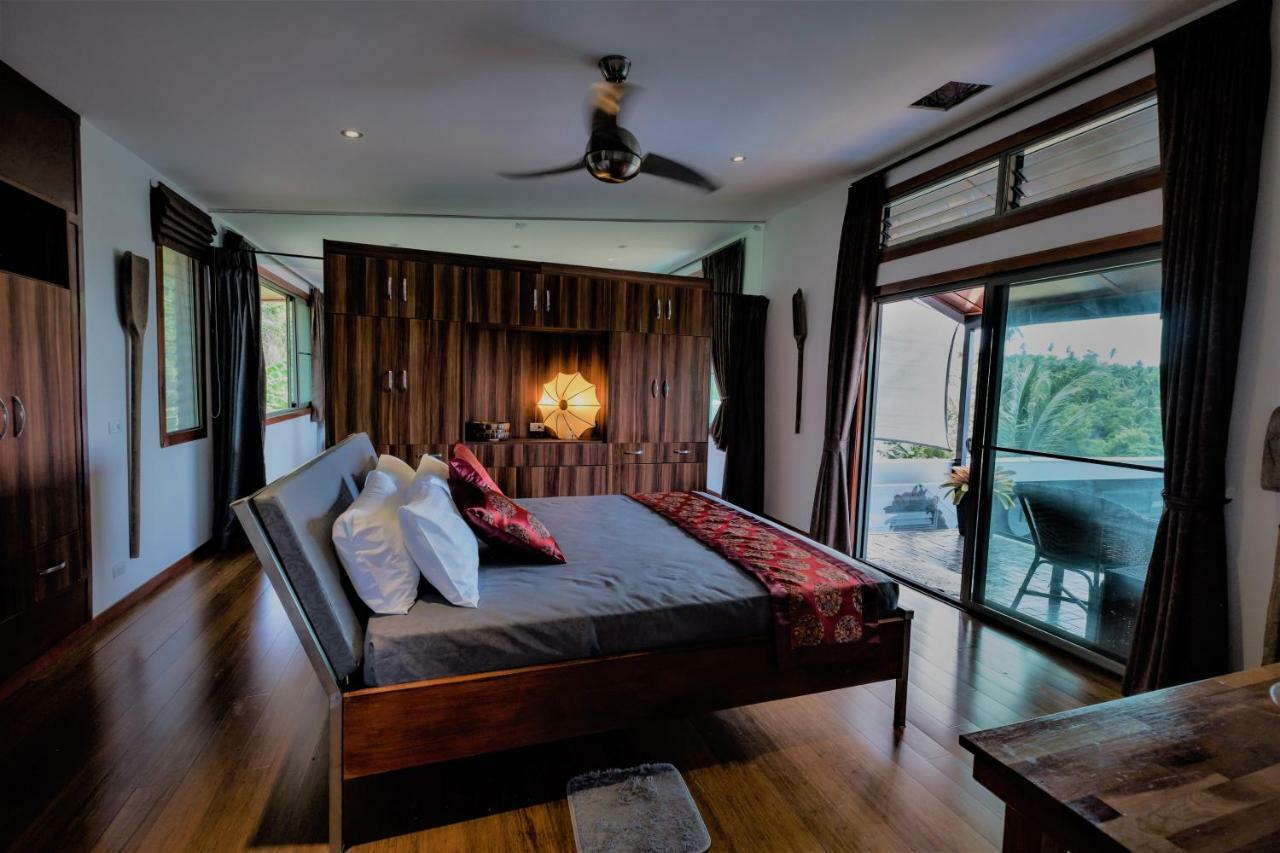 Stunning Villa With Ocean Views And Free Car Lamai Beach  Dış mekan fotoğraf