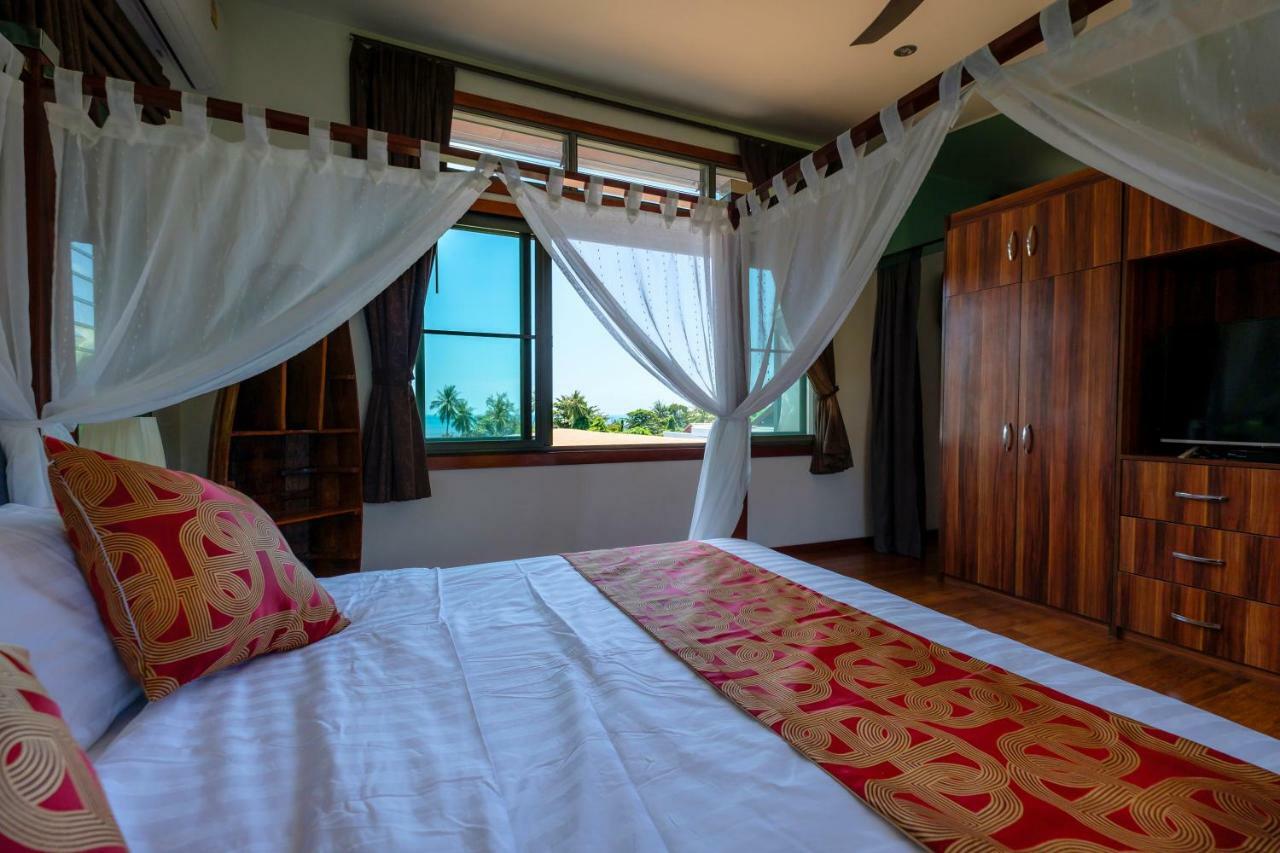 Stunning Villa With Ocean Views And Free Car Lamai Beach  Dış mekan fotoğraf