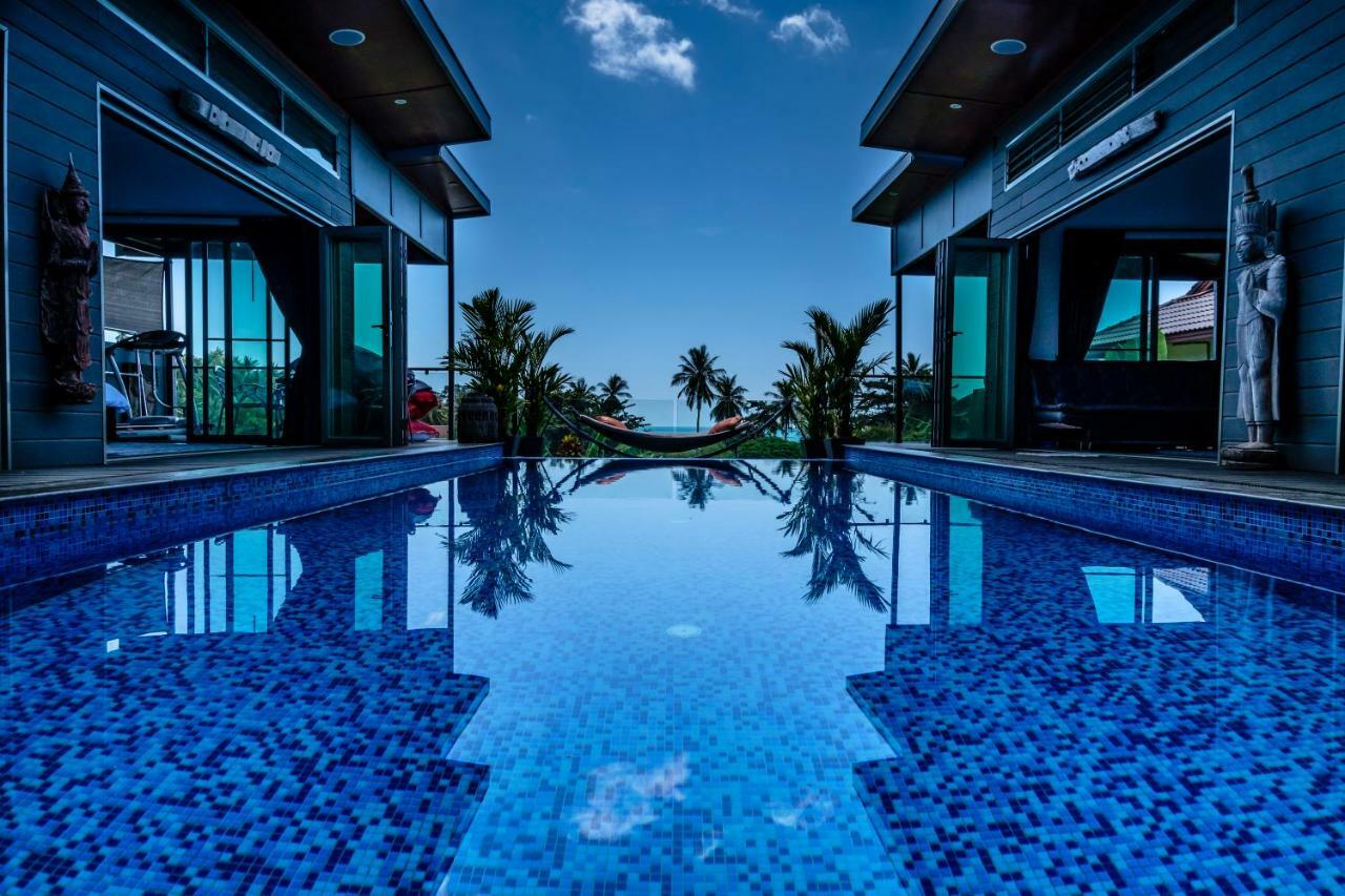 Stunning Villa With Ocean Views And Free Car Lamai Beach  Dış mekan fotoğraf