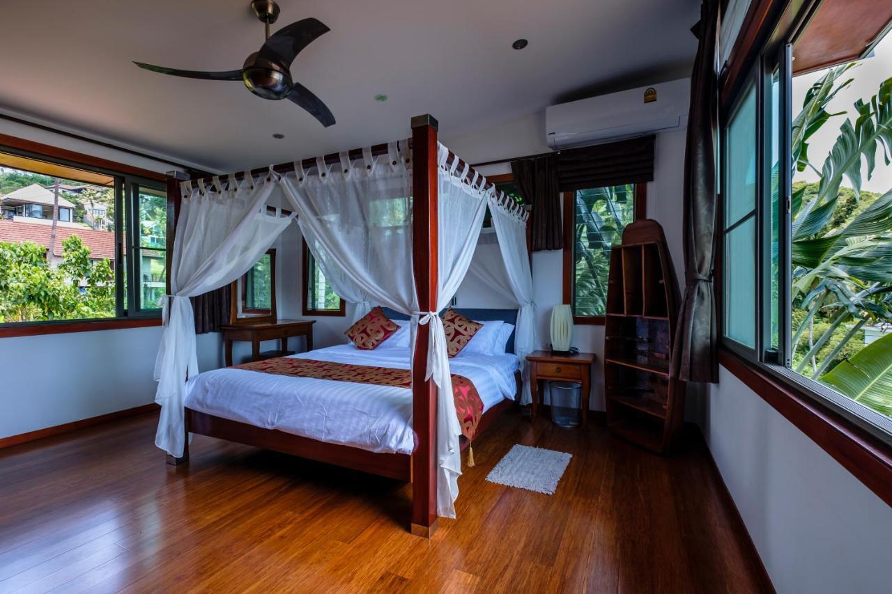 Stunning Villa With Ocean Views And Free Car Lamai Beach  Dış mekan fotoğraf